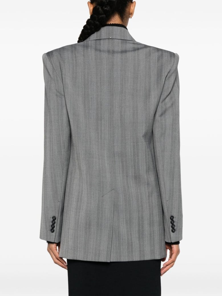 wool double-breasted jacket by Selfnex