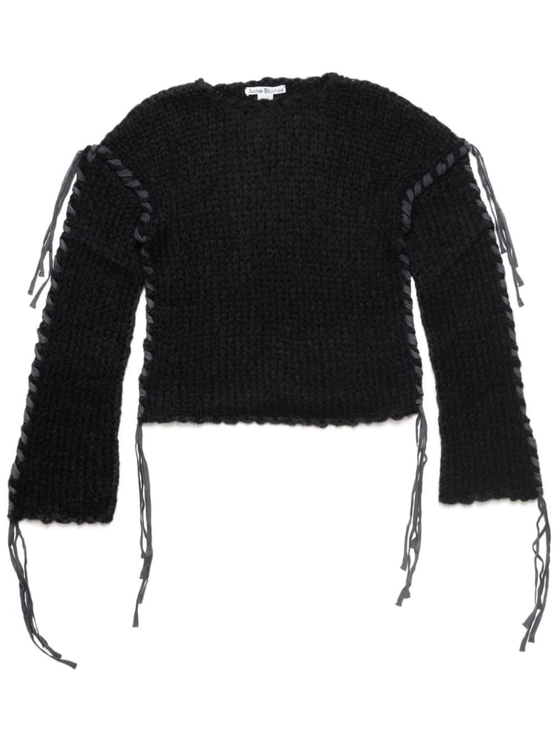 drop-shoulder sweater by Selfnex