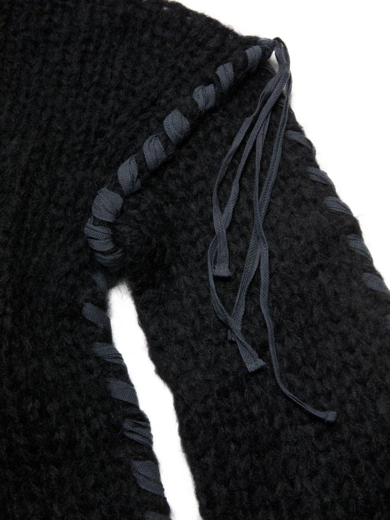 drop-shoulder sweater by Selfnex