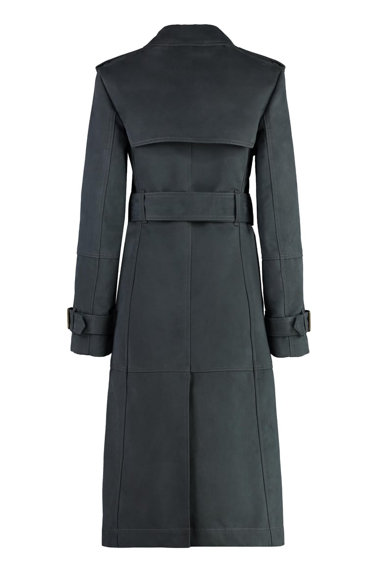 cotton trench coat by Selfnex
