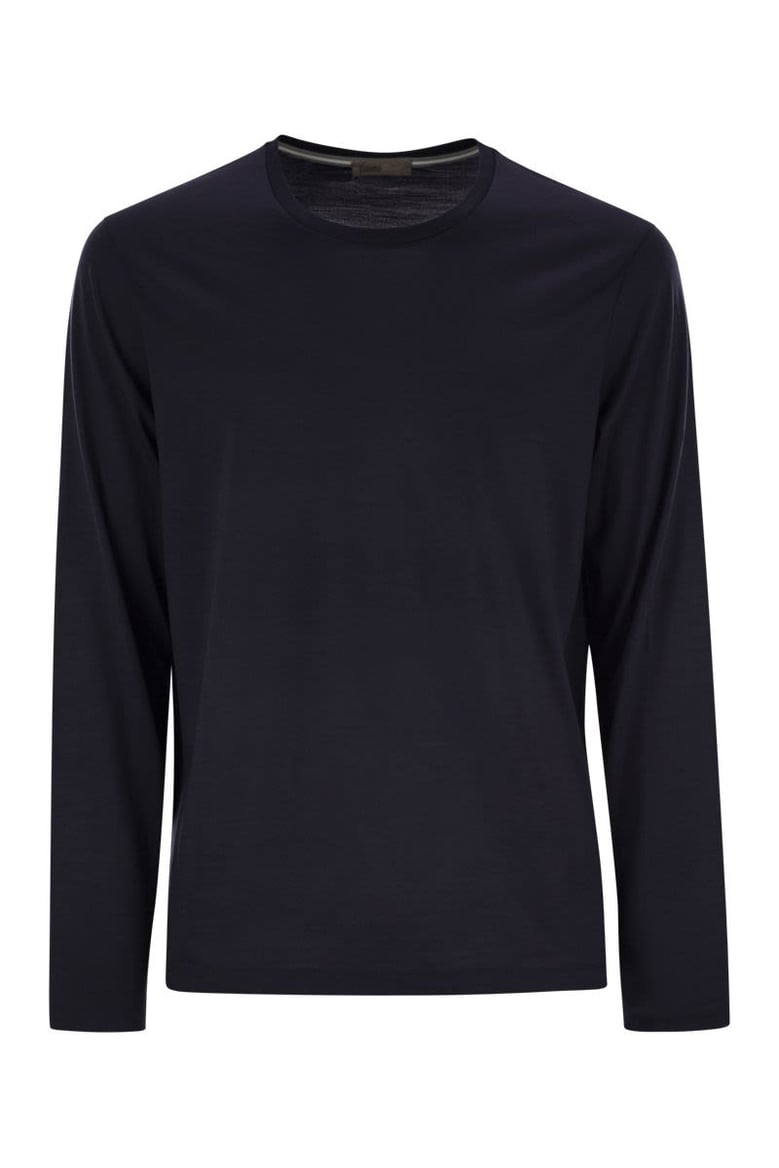 wool jersey t-shirt by Selfnex