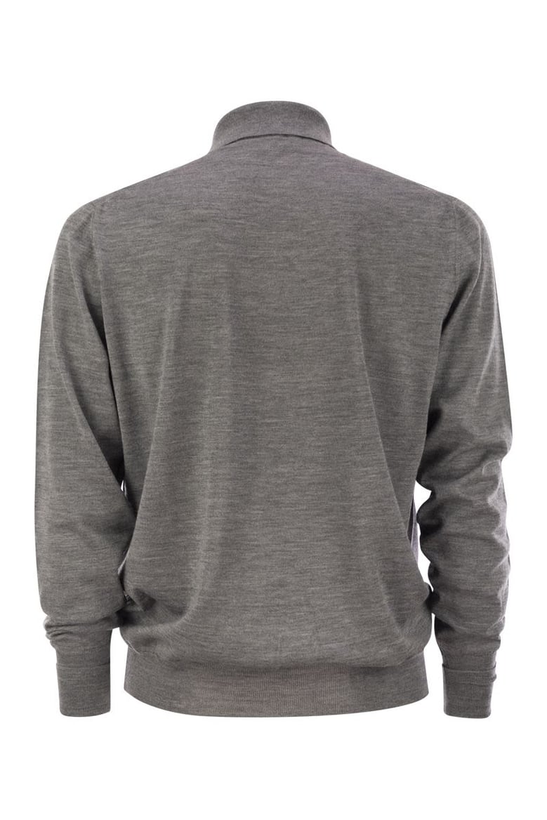 wool polo shirt by Selfnex