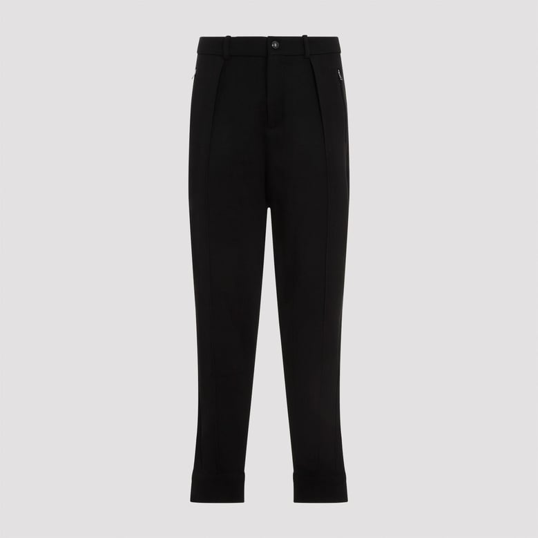 pintuck jogger pants by Selfnex