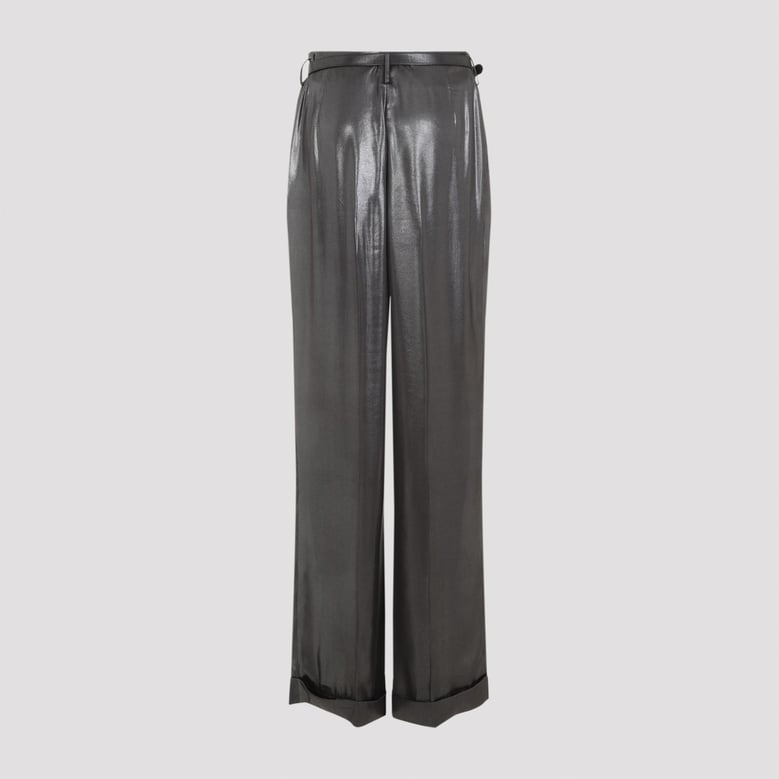 acklie pleated pants by Selfnex