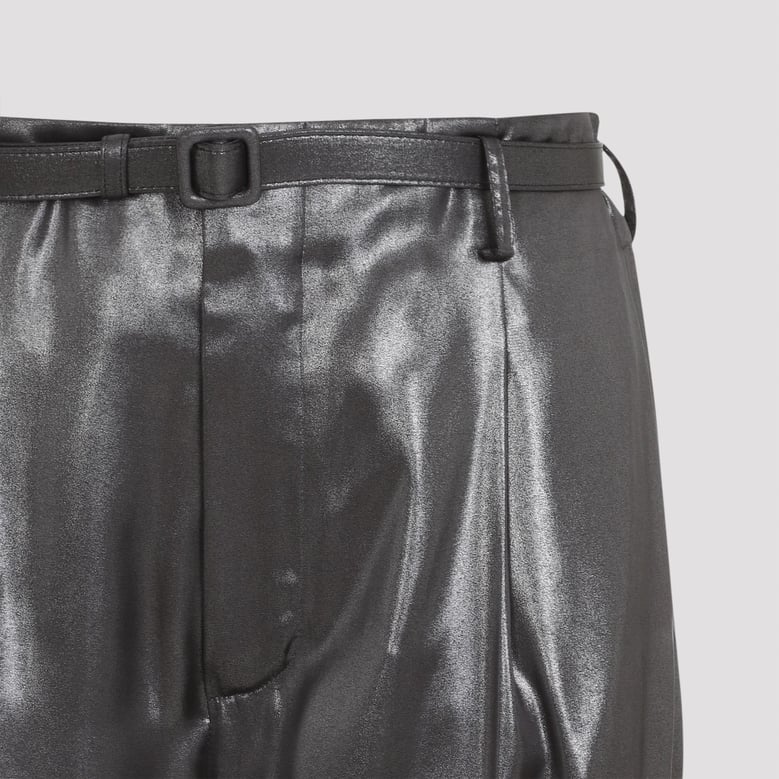 acklie pleated pants by Selfnex