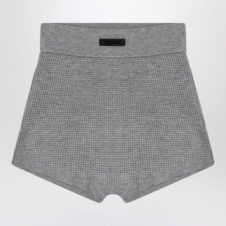 grey honeycomb short by Selfnex