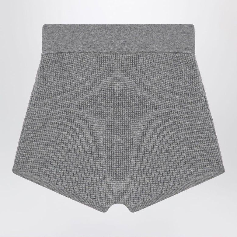 grey honeycomb short by Selfnex
