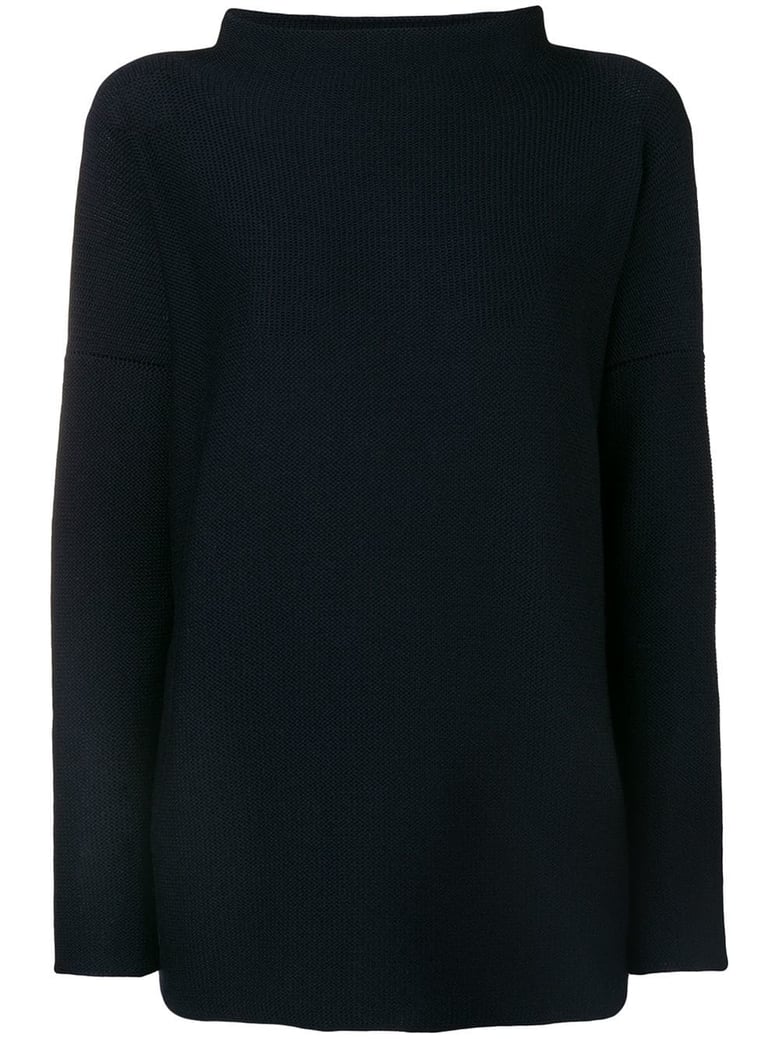 wool turtle-neck sweater by Selfnex