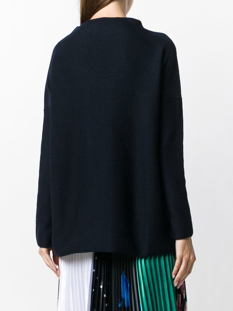 wool turtle-neck sweater by Selfnex