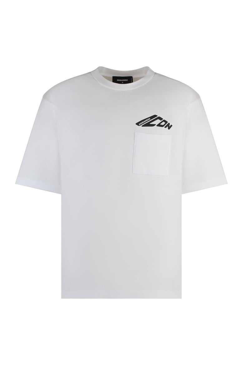 cotton crew-neck t-shirt by Selfnex