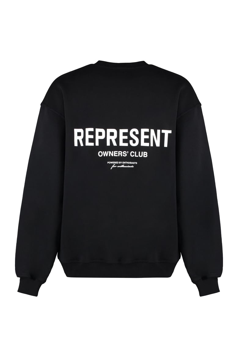 cotton crew-neck sweatshirt by Selfnex