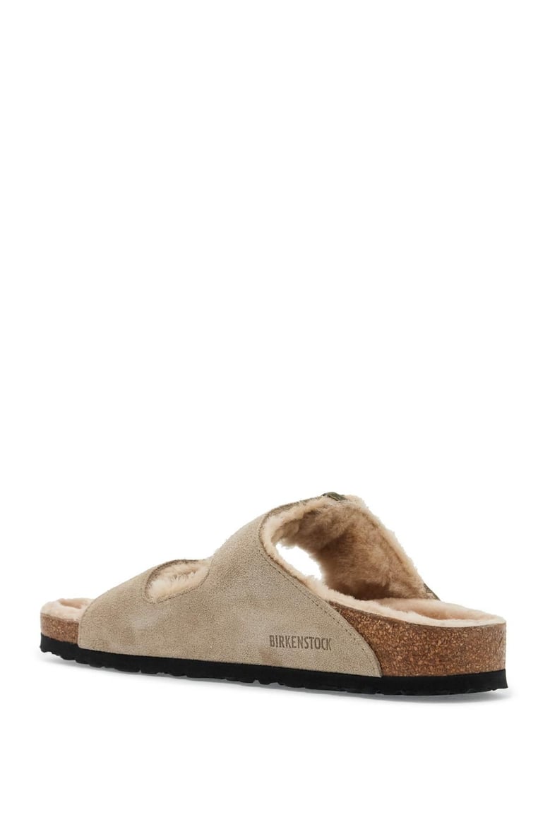 arizona - suede lamb fur slipper by Selfnex