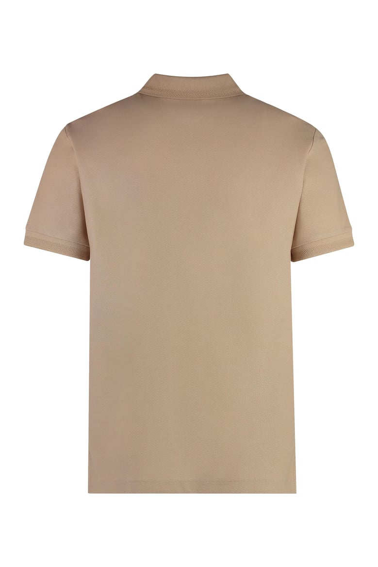 cotton-piqué polo shirt by Selfnex