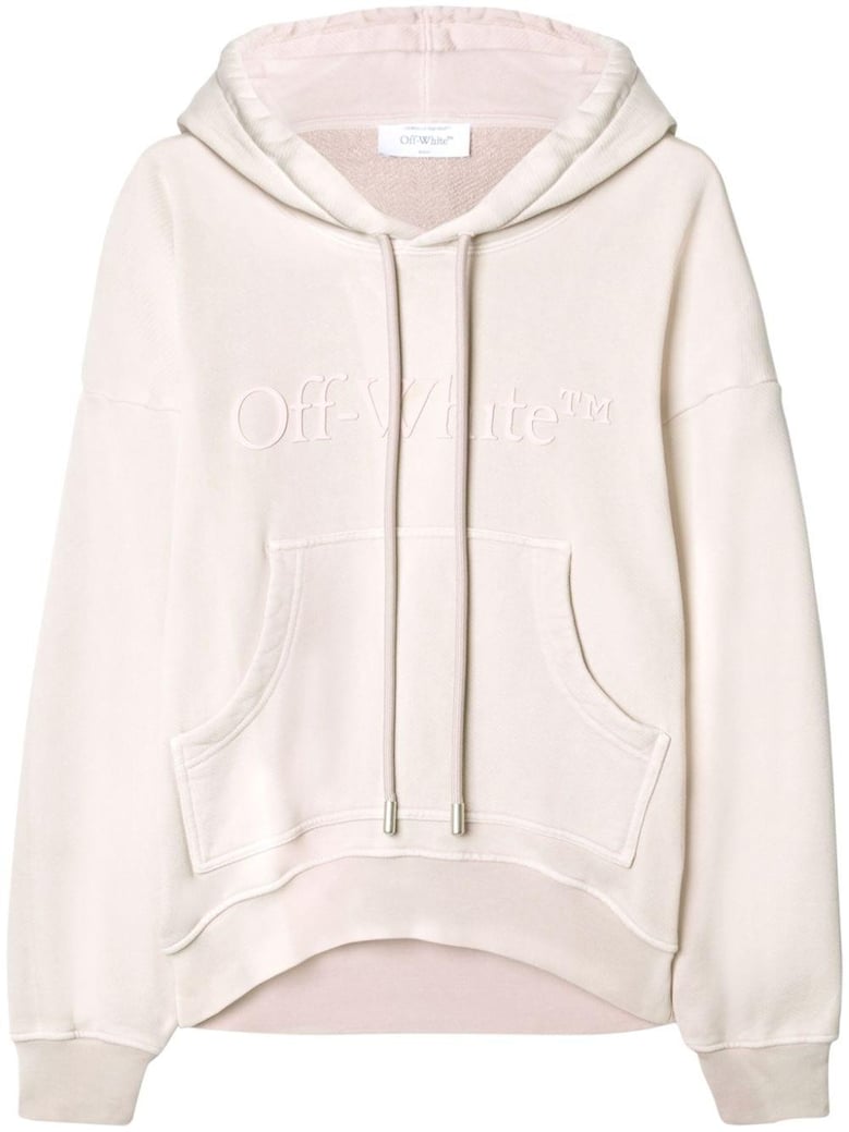 powder pink cotton hoodie by Selfnex