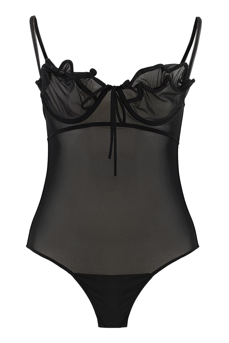 tulle bodysuit by Selfnex