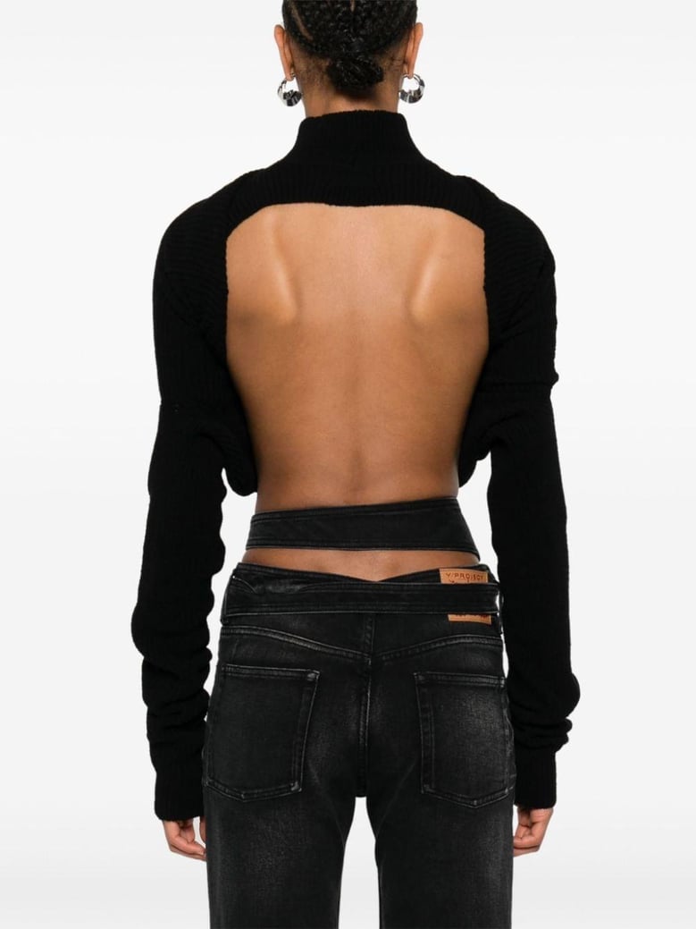 cashmere turtle-neck jumper by Selfnex
