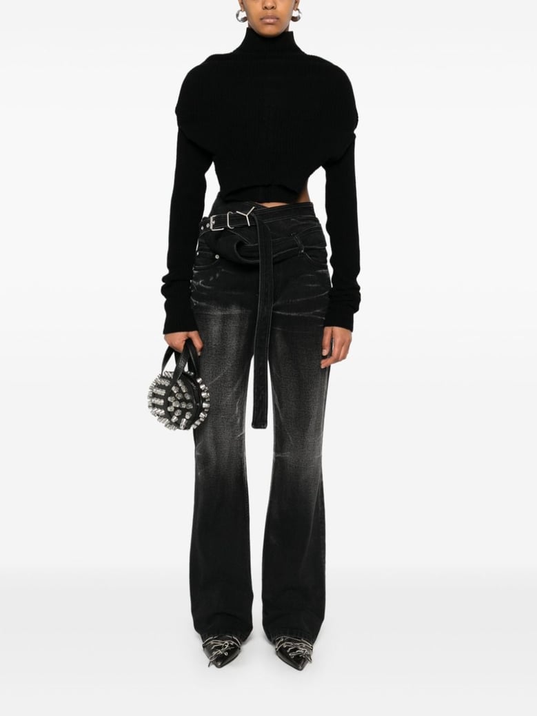 cashmere turtle-neck jumper by Selfnex