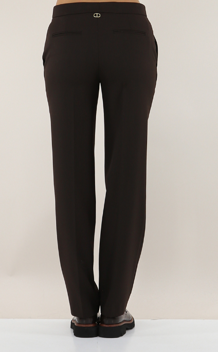 wool blend tailored trousers by Selfnex