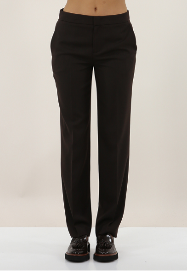 wool blend tailored trousers by Selfnex
