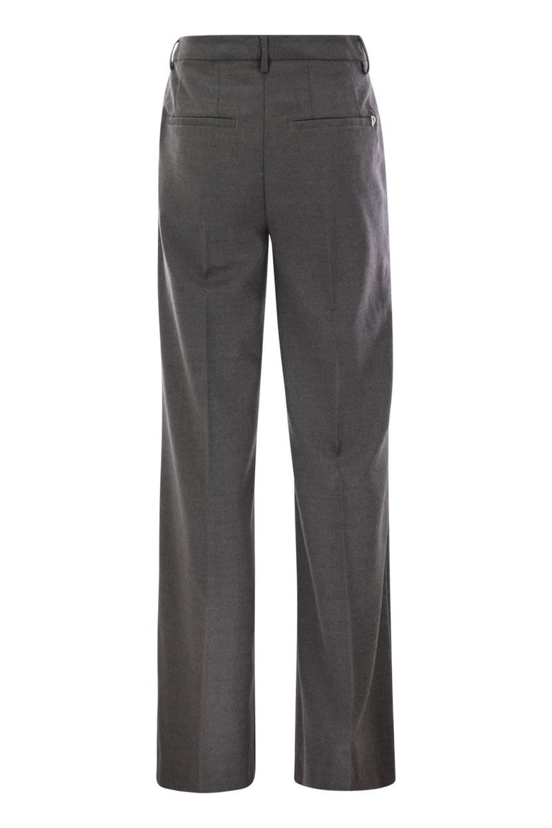 janice - wide wool pants by Selfnex