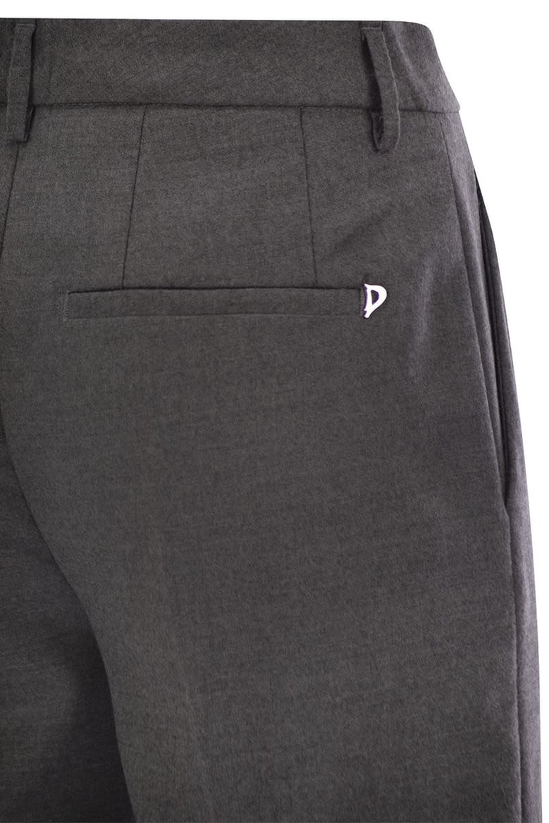 janice - wide wool pants by Selfnex