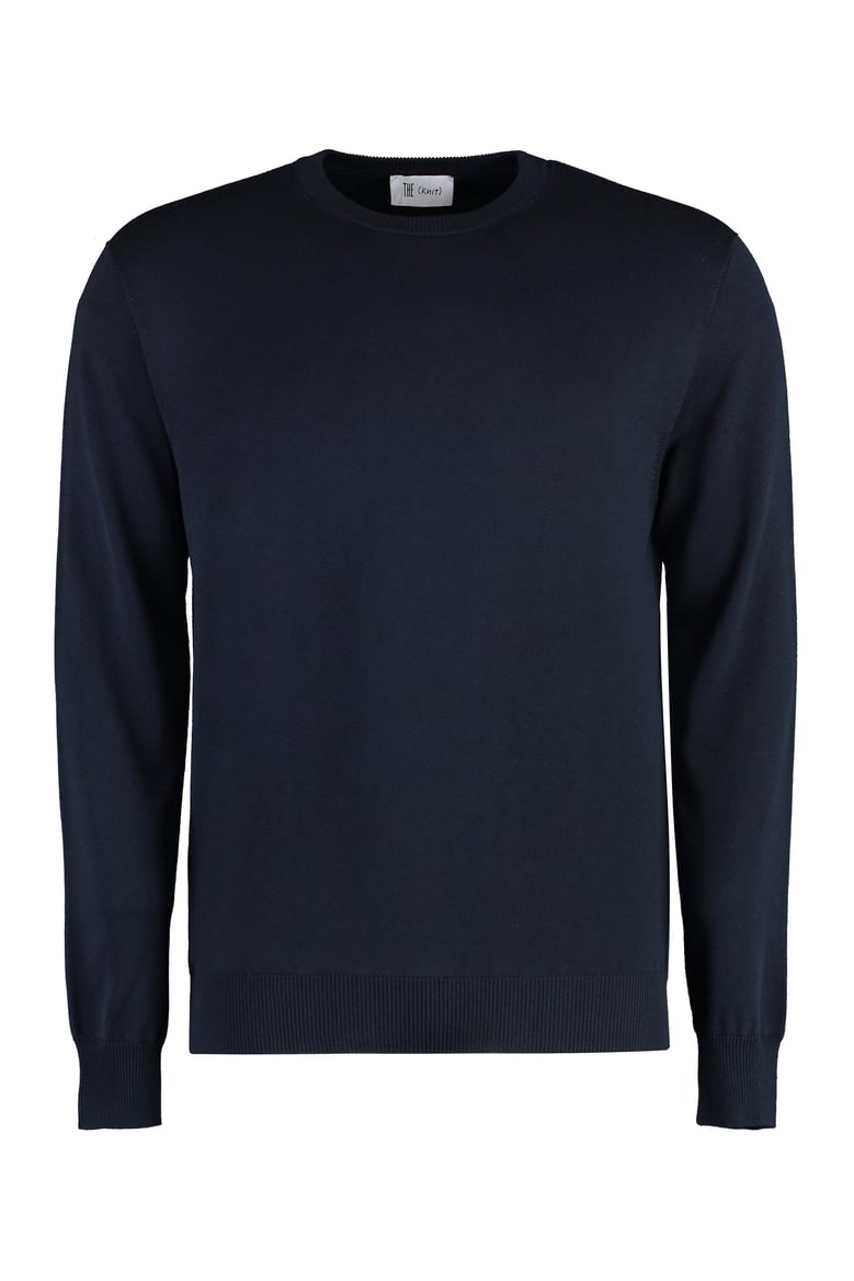 the (knit) - silk and cotton blend sweater by Selfnex