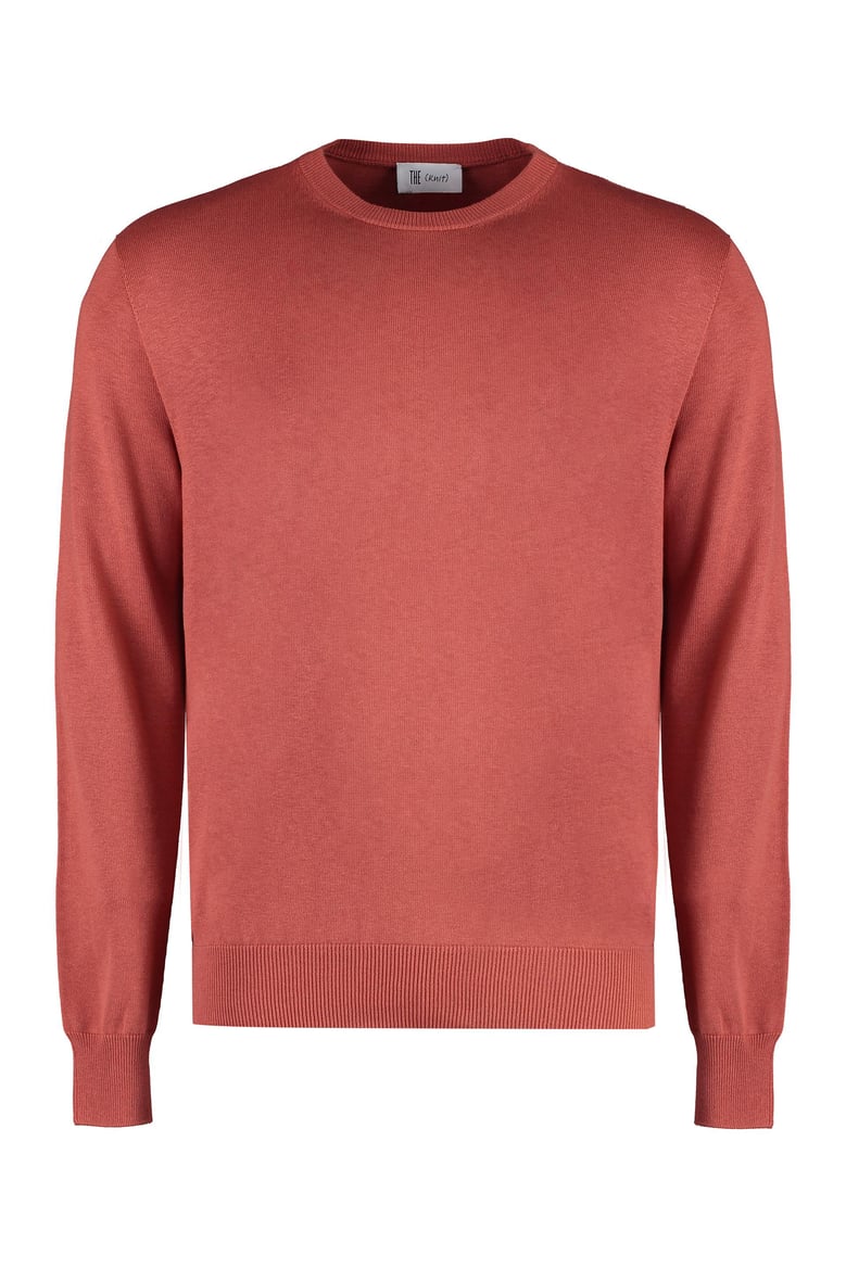 the (knit) - silk and cotton blend sweater by Selfnex
