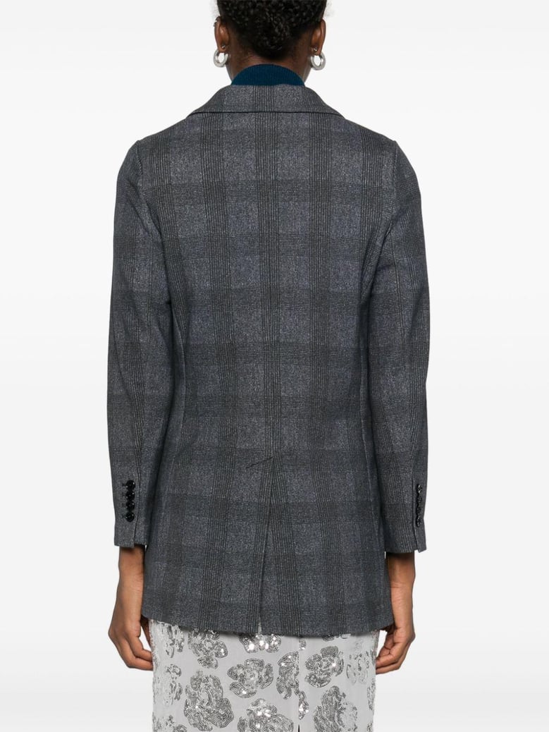 cotton double-breasted jacket by Selfnex