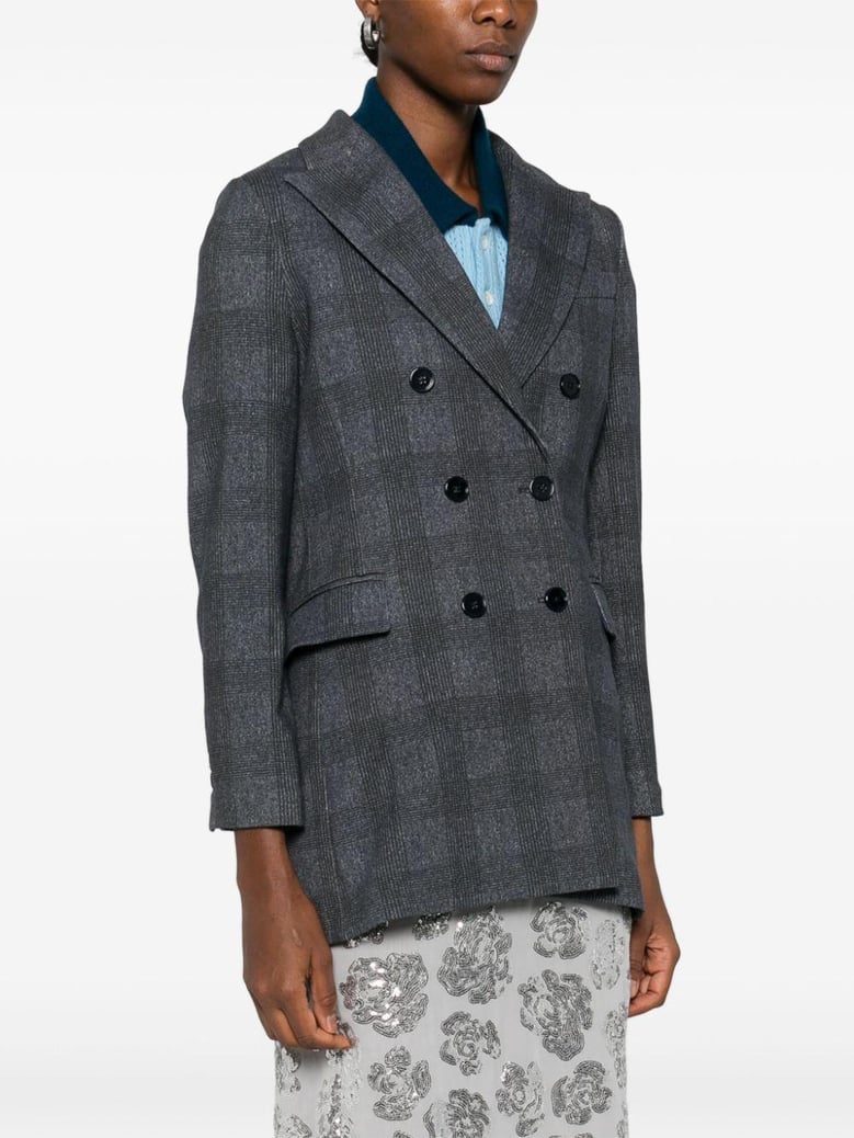 cotton double-breasted jacket by Selfnex