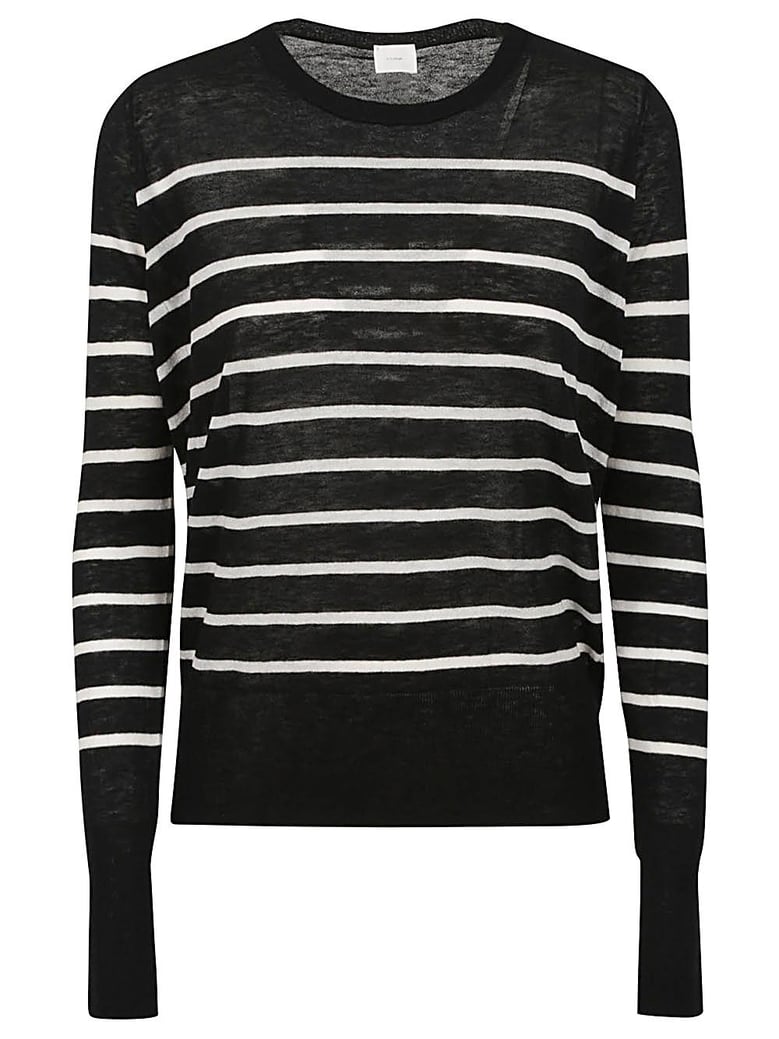 wool striped sweater by Selfnex