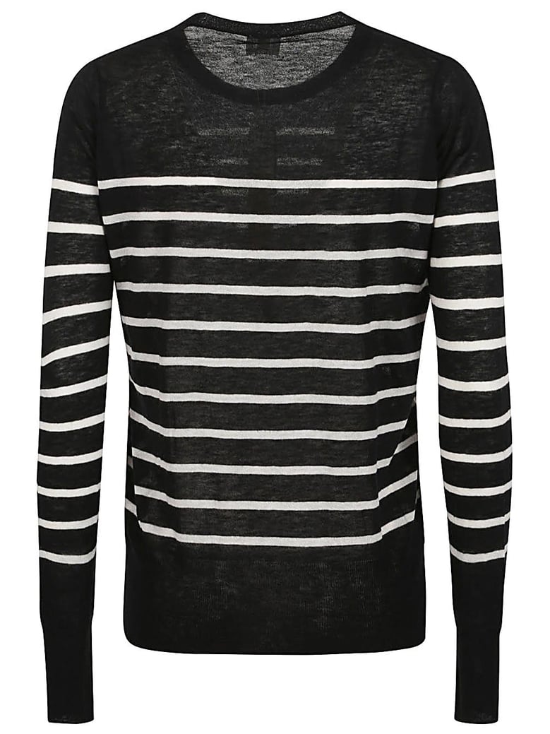 wool striped sweater by Selfnex