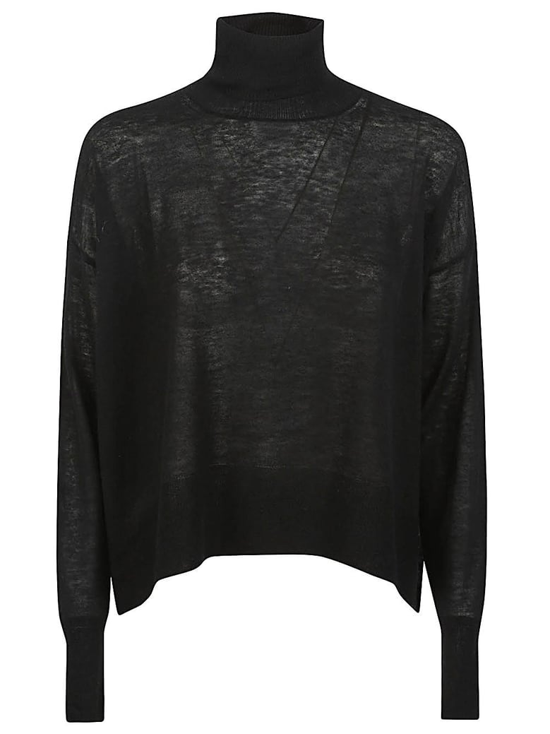 cashmere high-neck sweater by Selfnex