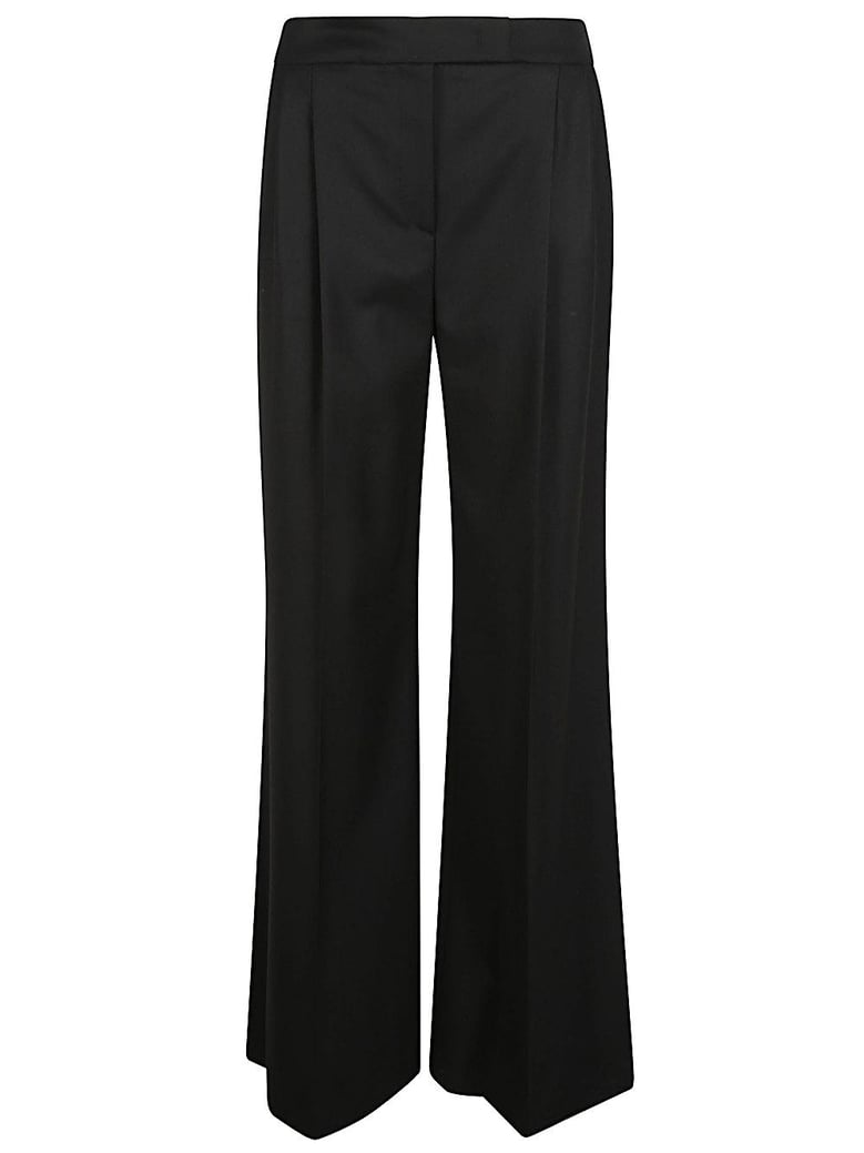 wool blend trousers by Selfnex
