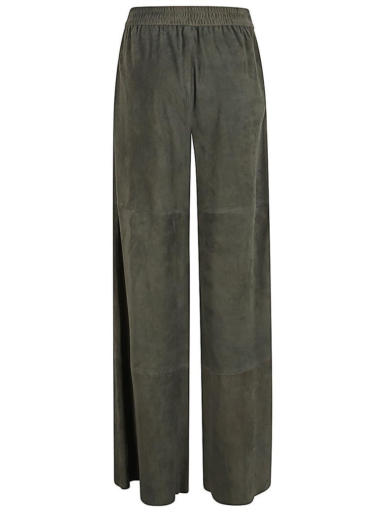 suede leather trousers by Selfnex
