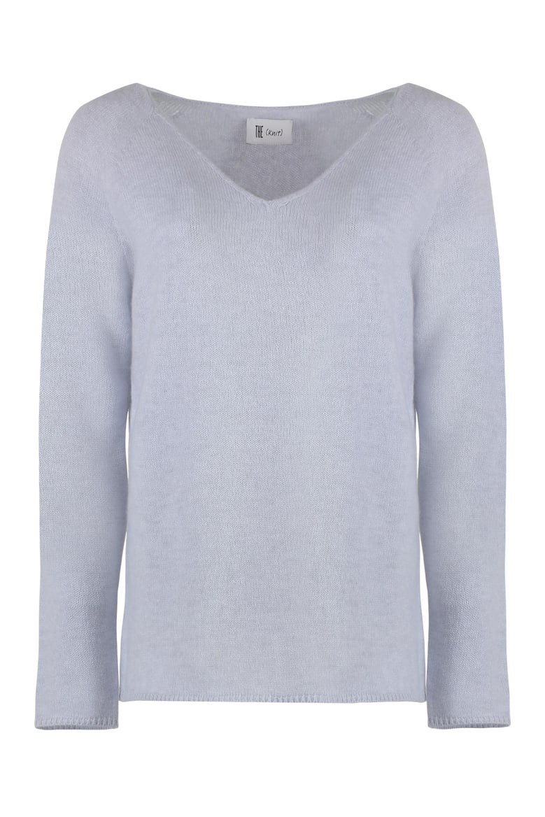 the (knit) - cashmere blend pullover by Selfnex