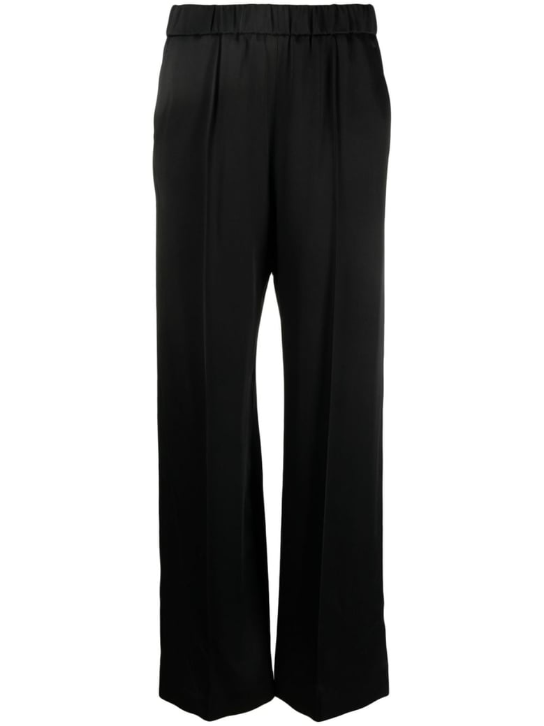 pantalon cintura fruncida negro by Selfnex