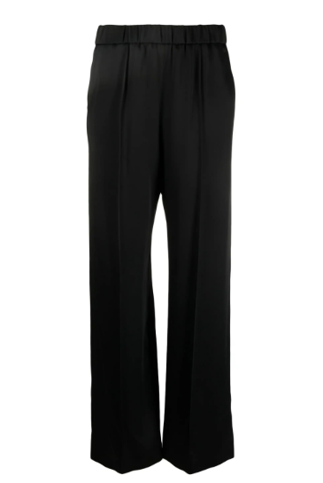 pantalon cintura fruncida negro by Selfnex