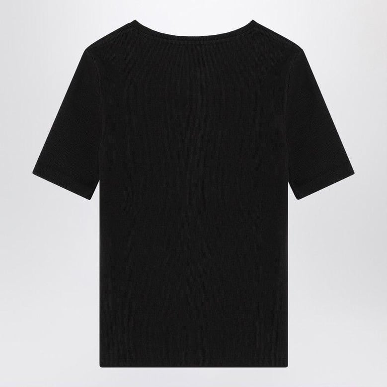 black short-sleeved t-shirt by Selfnex