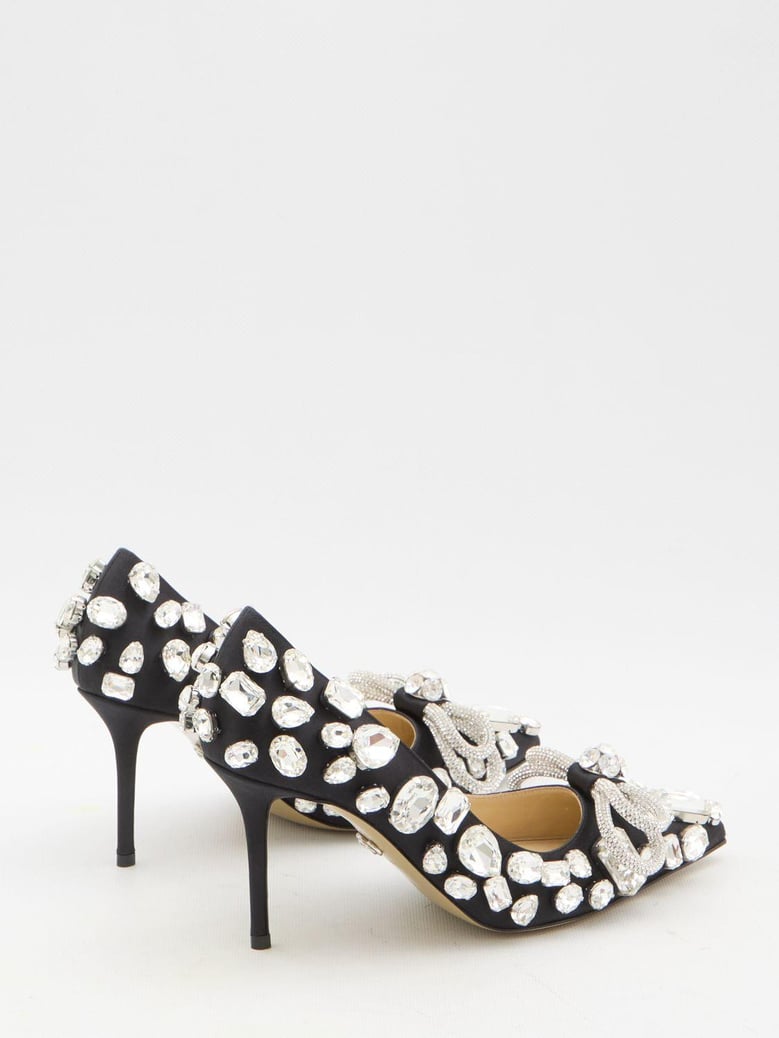 double bow pumps by Selfnex