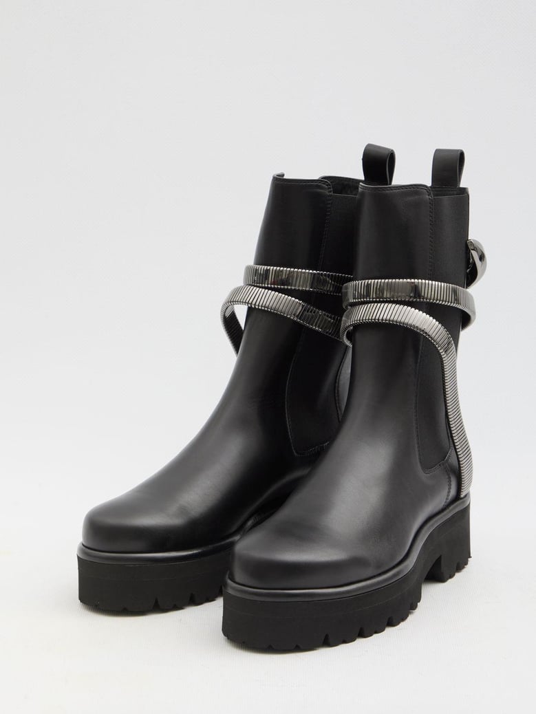 juniper 45 biker boots by Selfnex