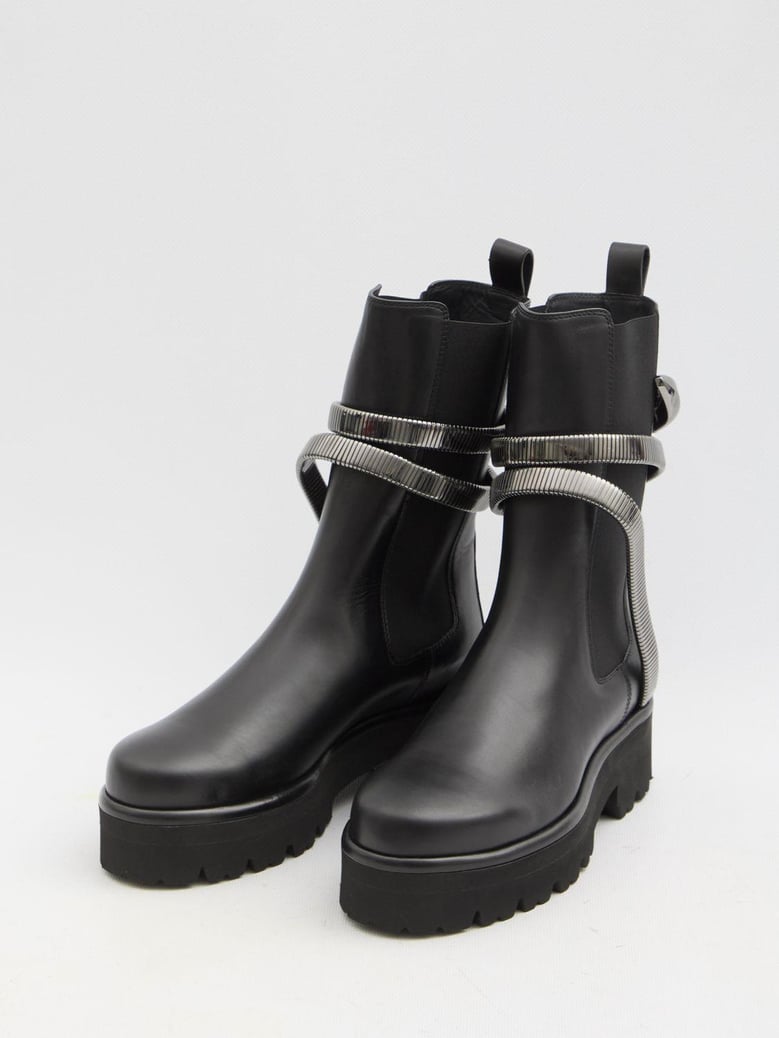 juniper 45 biker boots by Selfnex