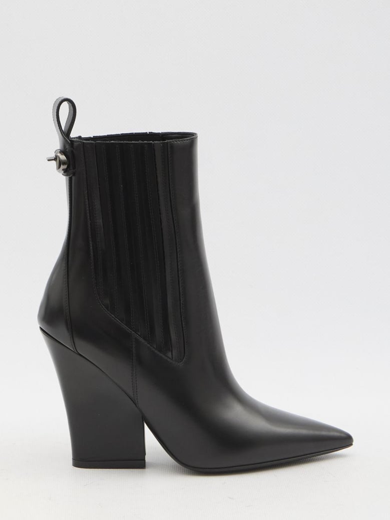 vlogo lockette booties by Selfnex