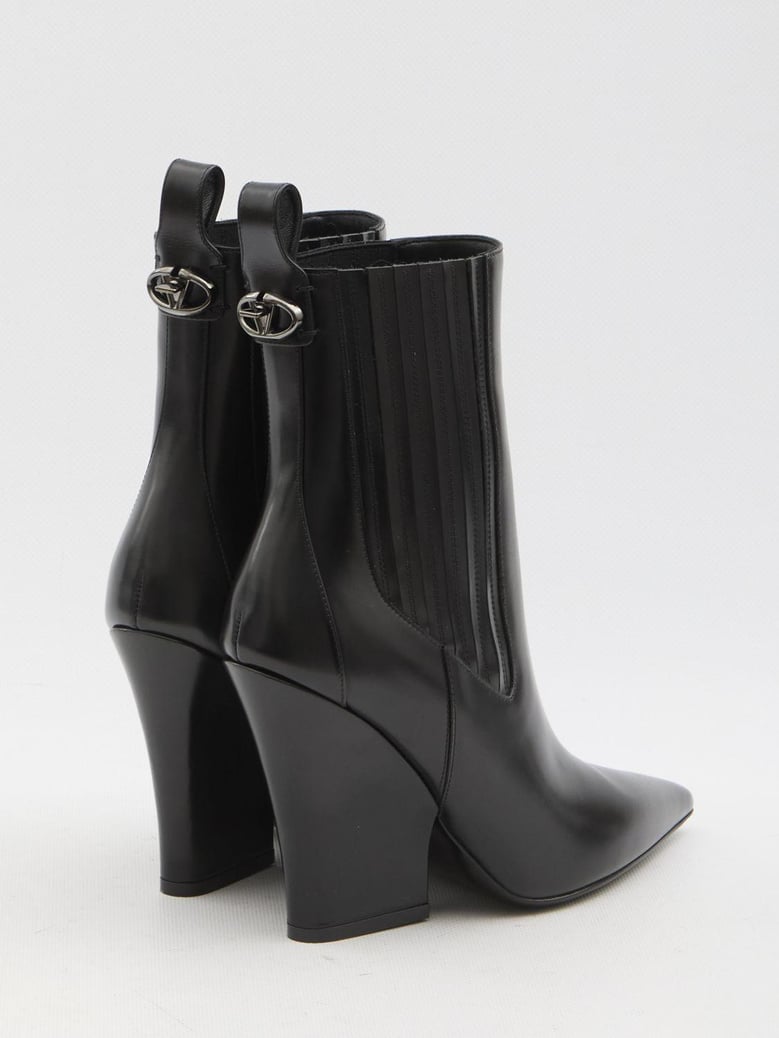 vlogo lockette booties by Selfnex