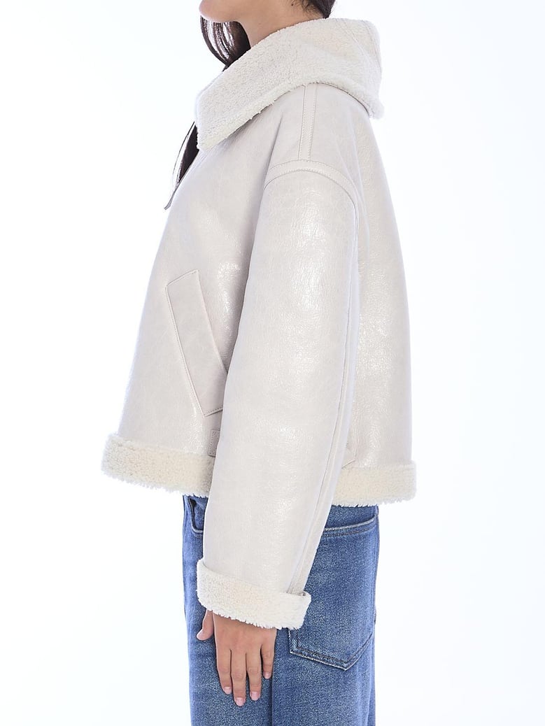 shearling jacket by Selfnex