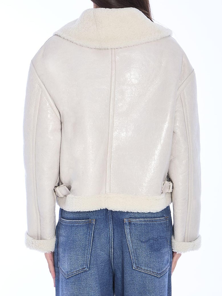 shearling jacket by Selfnex