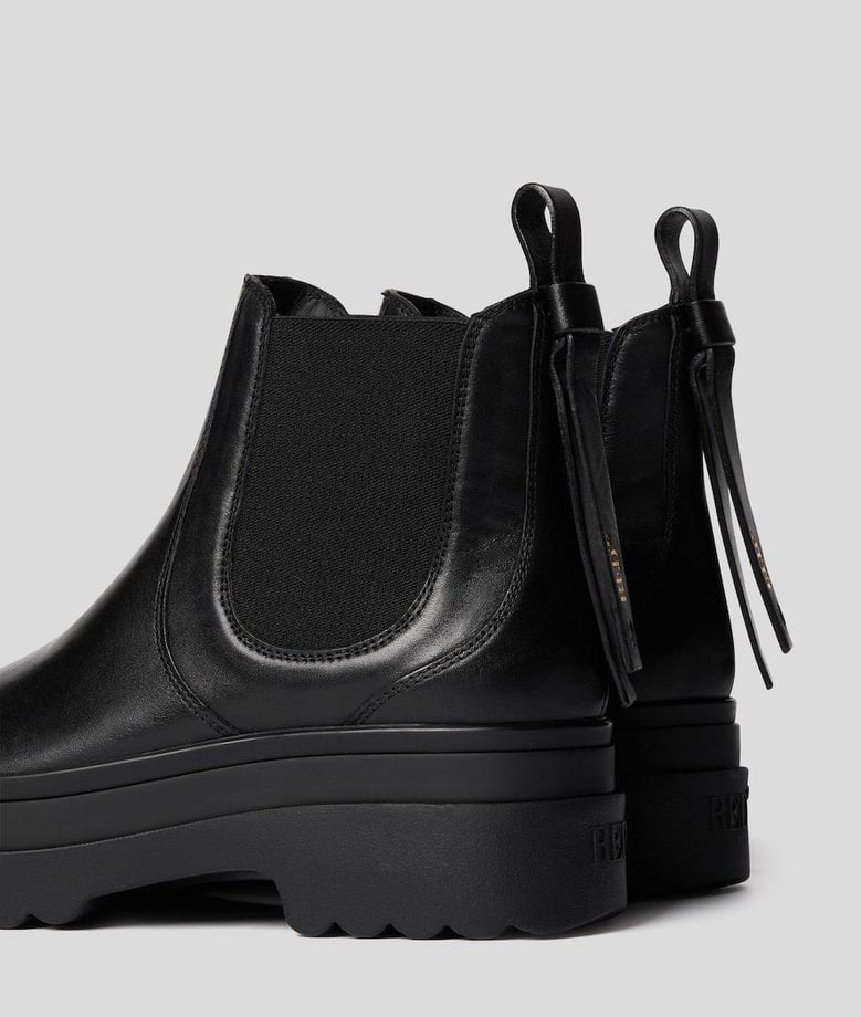 platform ankle boots by Selfnex