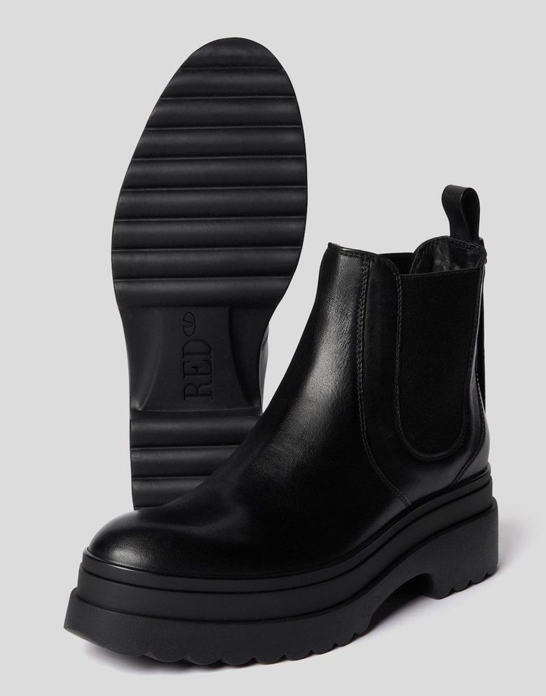 platform ankle boots by Selfnex