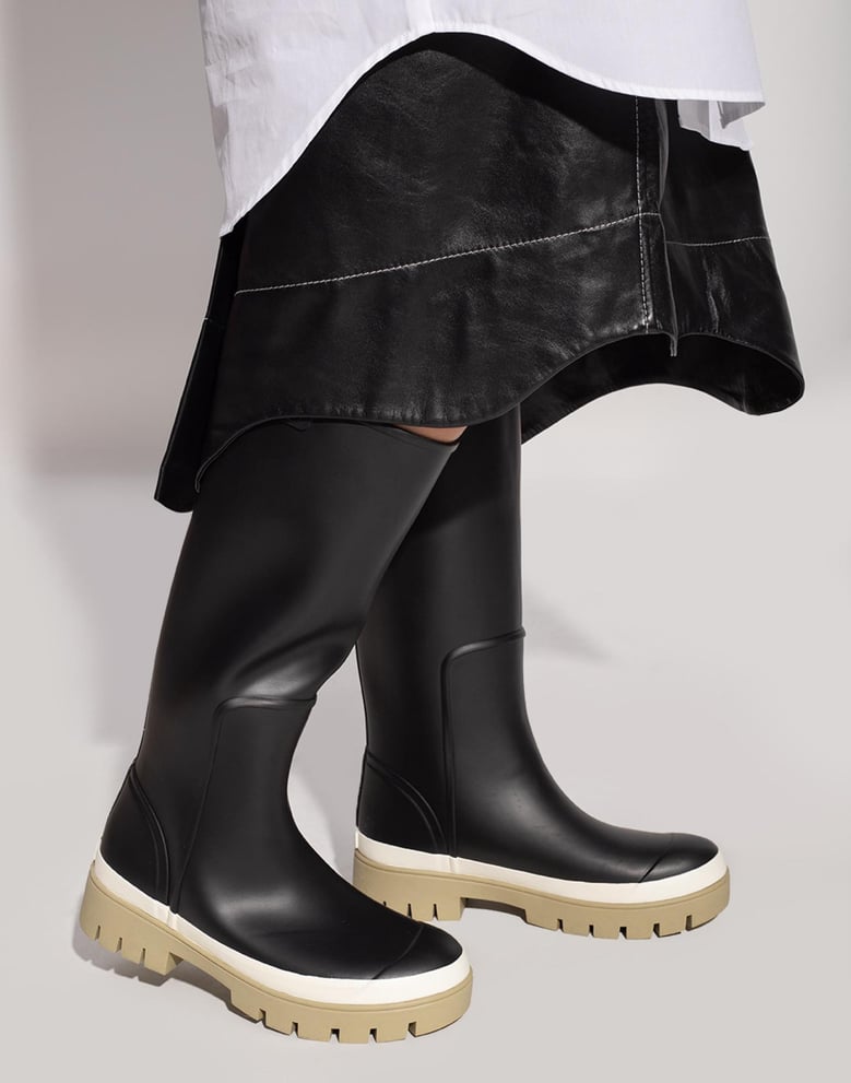 hurricane tall wellington rain boots by Selfnex