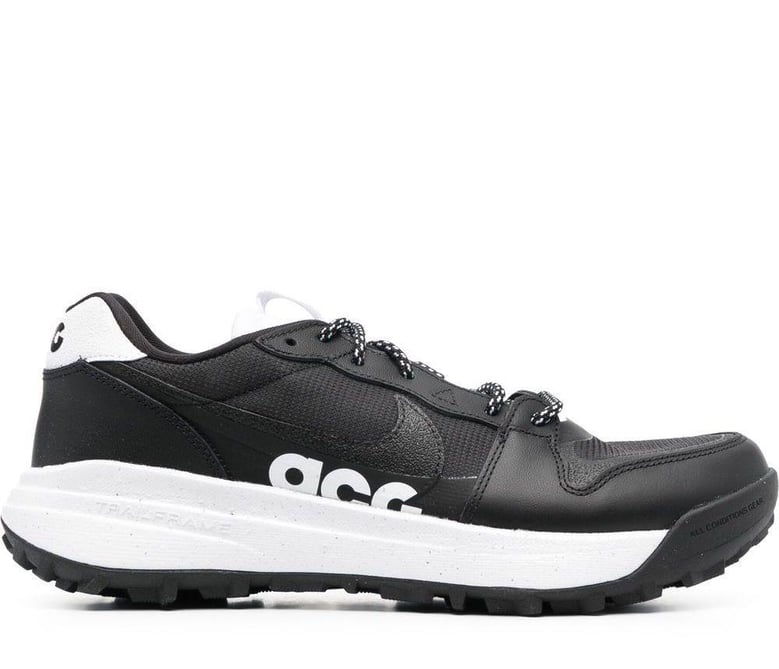 acg lowcate black sneakers by Selfnex
