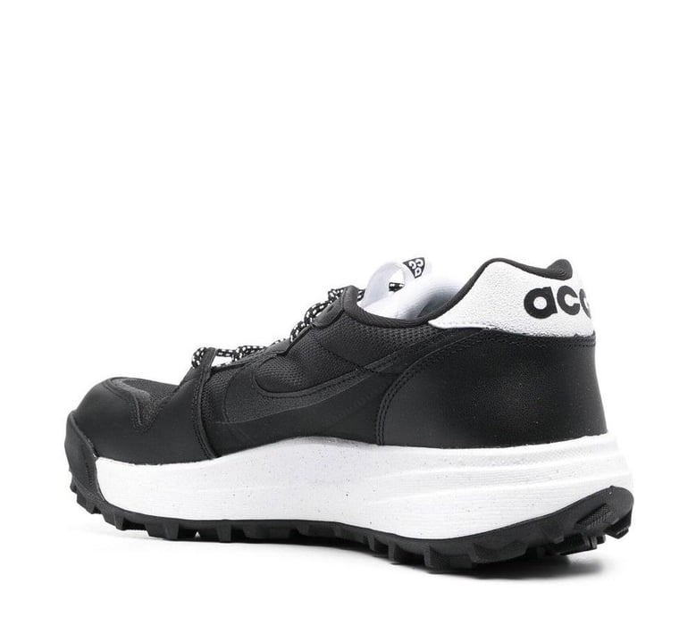 acg lowcate black sneakers by Selfnex